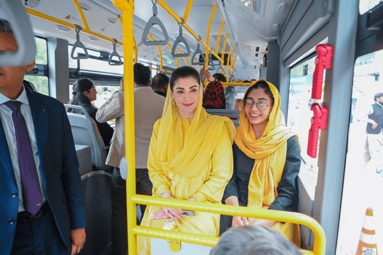 Electric Bus Service - CM Maryam Nawaz Sharif